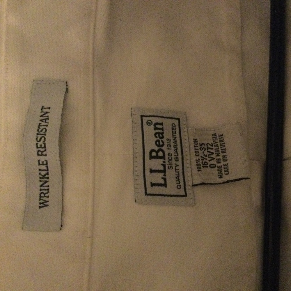 L.L. Bean Long Sleeve Dress Shirt - Picture 2 of 5